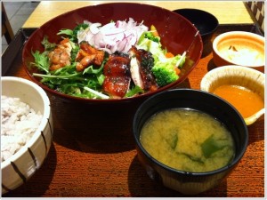 バジルチキンサラダ