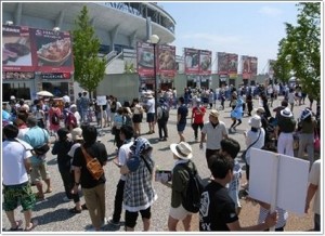 肉フェス 新潟 行列