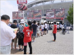 肉フェス 新潟 行列
