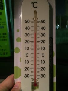 2016年夏沖縄　気温